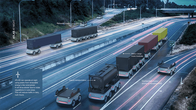 可以實現(xiàn)無人駕駛的奔馳卡車，帶你進入未來物流新世界
