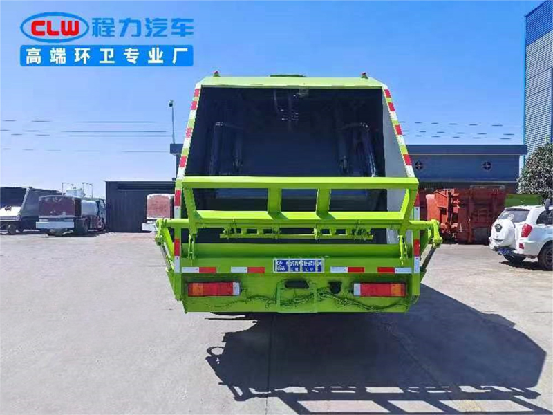 小型垃圾車—程力壓縮式
